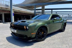 Rent Dodge Challenger V6 in Dubai