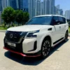 Cruise in style and speed with our Nissan Patrol Nismo rental services.Rent Nissan Patrol Nismo in Dubai at low price