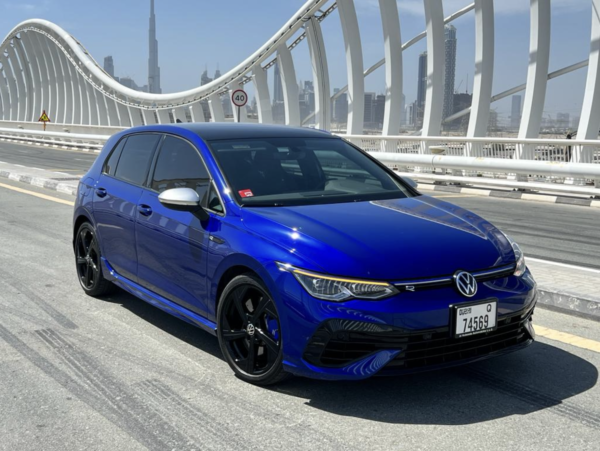 Cruise in style with the powerful VW Golf 8 R - Rent VW Golf 8 R in Dubai