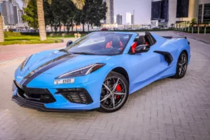Rent Chevy Corvette in Dubai