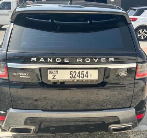 Rental Range Rover Sports Dubai