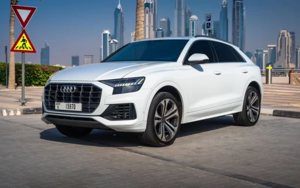 Audi Q8 to Rent in Dubai