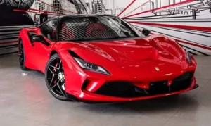 Rent Ferrari F8 Spyder in Dubai