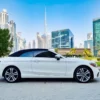 Rent Mercedes C300 Convertible in Dubai