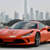 Hire Ferrari F8 Tributo in Dubai