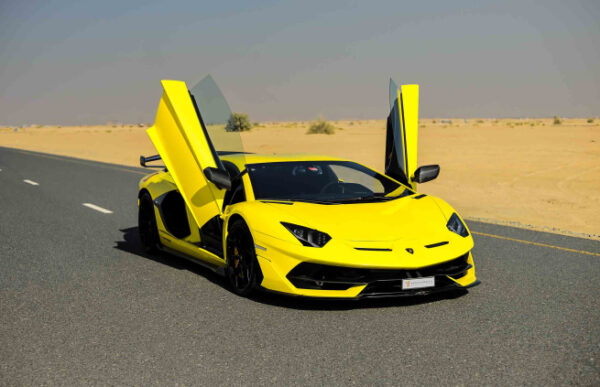 Rent Lamborghini SVJ in Dubai