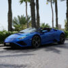 Rental Lamborghini EVO Spyder in Dubai