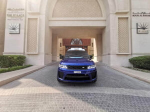 Rental Range Rover SVR in Dubai