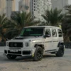 G63 Rental Dubai for a journey that combines elegance and dominance on Dubai's dynamic streets.