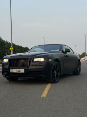 Rent the sleek and powerful Rent Rolls Royce Wraith for a glamorous drive through the city.