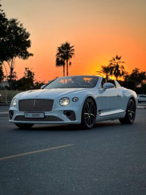 Unleash the power and prestige of a Bentley Continental GT Rental on Dubai's iconic roads.