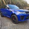 Cruise in style and speed with our Range Rover SVR rental options in Dubai