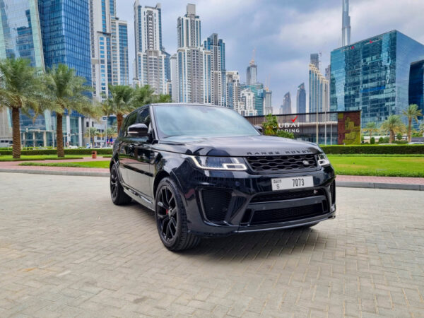 Rent Range Rover SVR for a perfect combination of performance and comfort in the heart of Dubai