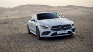 Experience the perfect blend of elegance and performance with our Mercedes-Benz CLA250 rental in Dubai.
